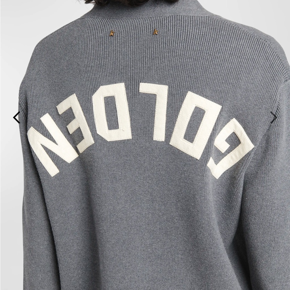 Golden Goose Knit Logo Cardigan